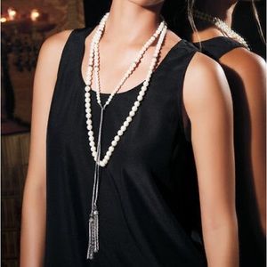 Stella & Dot Mara Pearl Necklace